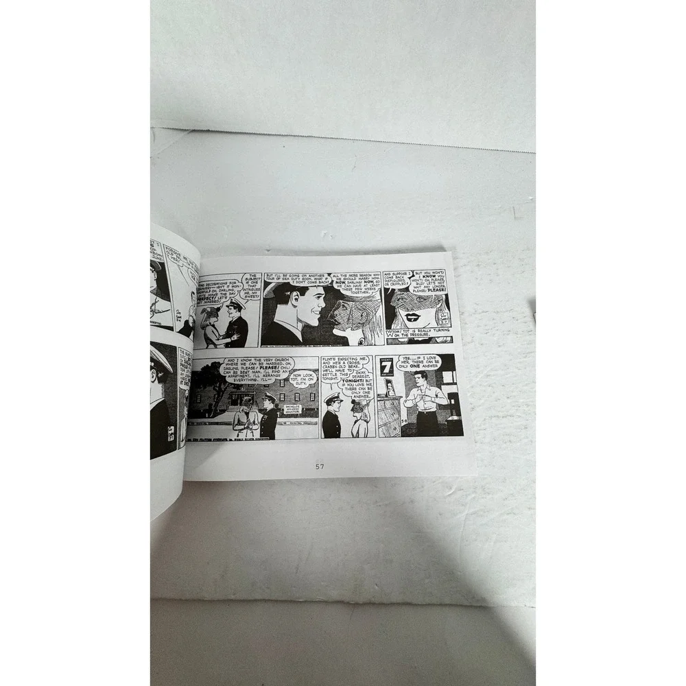 Buz‎ Sawyer 2 Book Lot War in Pacific Sultry's Tiger Roy Crane Comic Strip